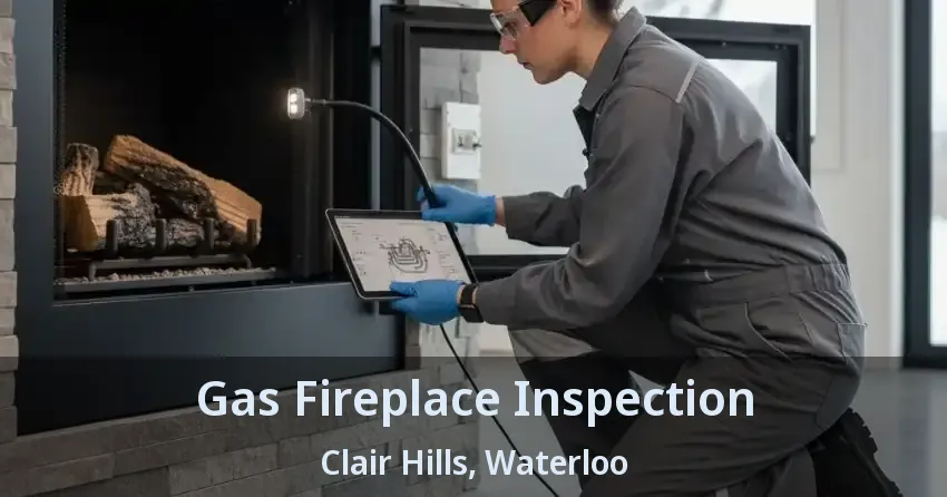 Gas Fireplace Inspection Clair Hills, Waterloo - ON