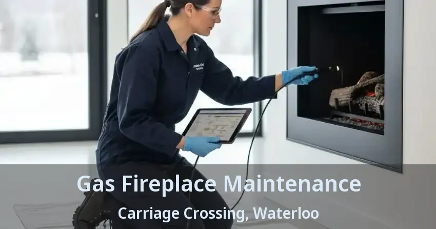 Gas Fireplace Maintenance Carriage Crossing, Waterloo - ON