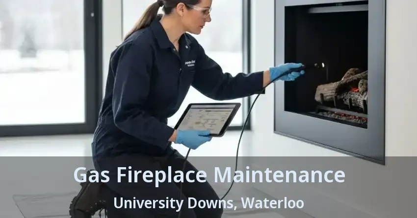 Gas Fireplace Maintenance University Downs, Waterloo - ON