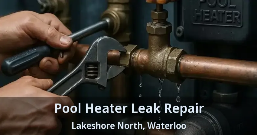 Pool Heater Leak Repair Lakeshore North, Waterloo - ON